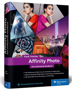 dieses Foto zeigt das Buch Affinity Photo von Frank Treichler