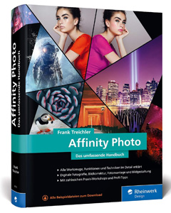 dieses Foto zeigt das Buch Affinity Photo von Frank Treichler