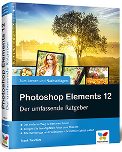 dieses Foto zeigt das Buch Photoshop Elements 12 von Frank Treichler