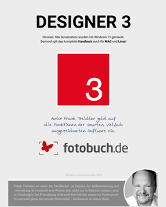 dieses Bild zeigt das Cover vom Handbuch zu Designer 3